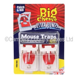 The Big Cheese Ultra Power Mouse Traps 2 Pack
